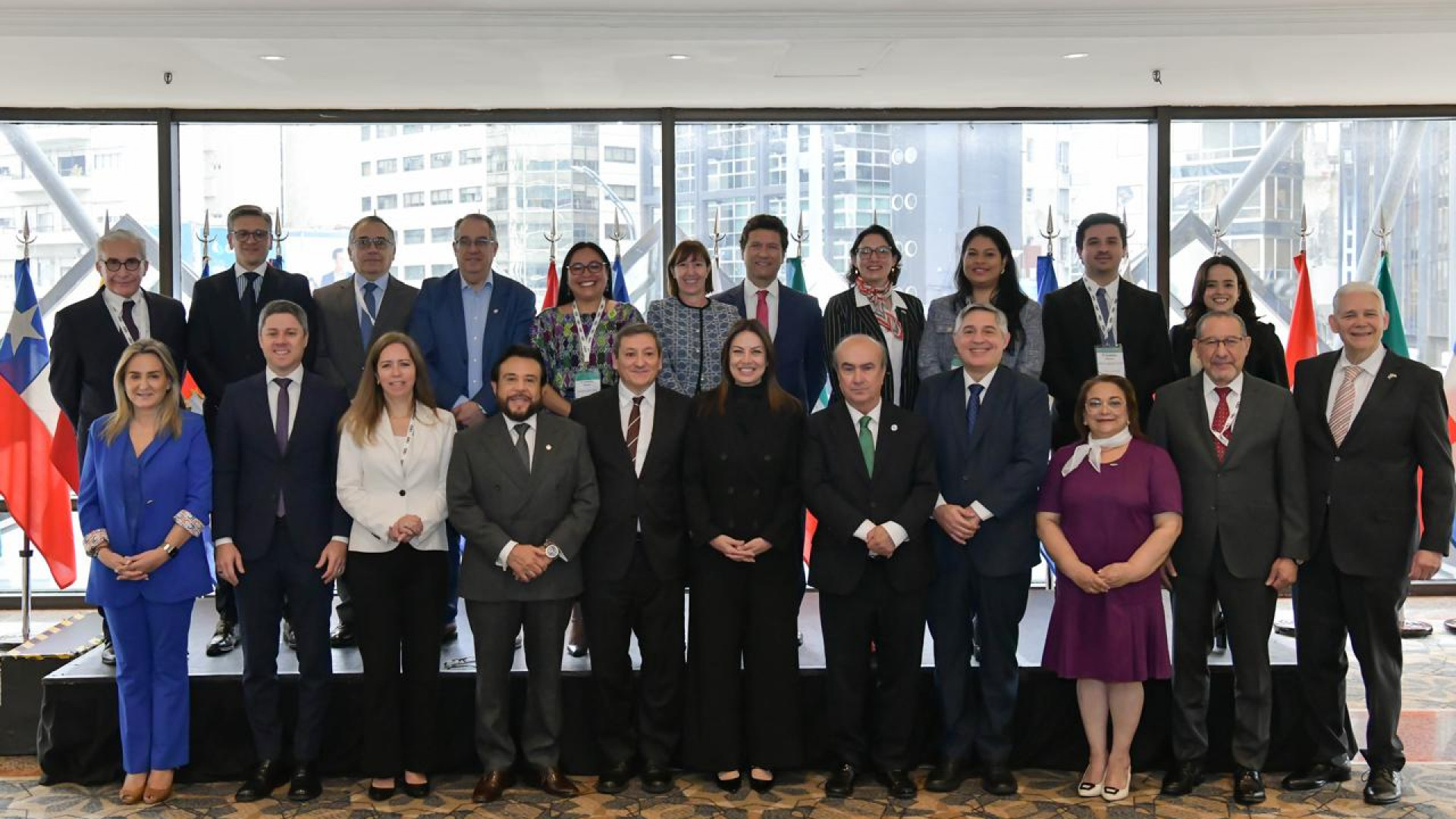 Andrés Delich durante la XV Asamblea General de la Organización de Estados Iberoamericanos.